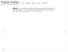 Tablet Screenshot of prairievistas.com
